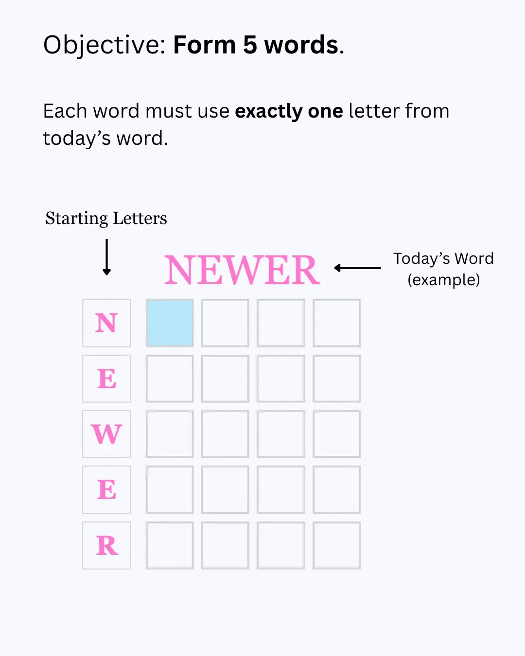 How to play - slide 1 (light mode)